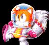 Tails with spacesuit